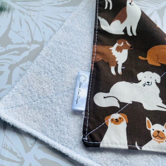 Brown Dog Wash Cloth