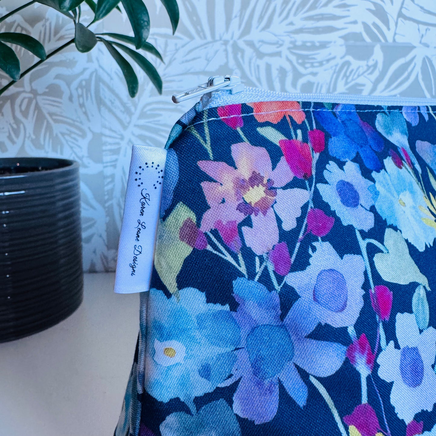 Floral Travel/Cosmetic Bag