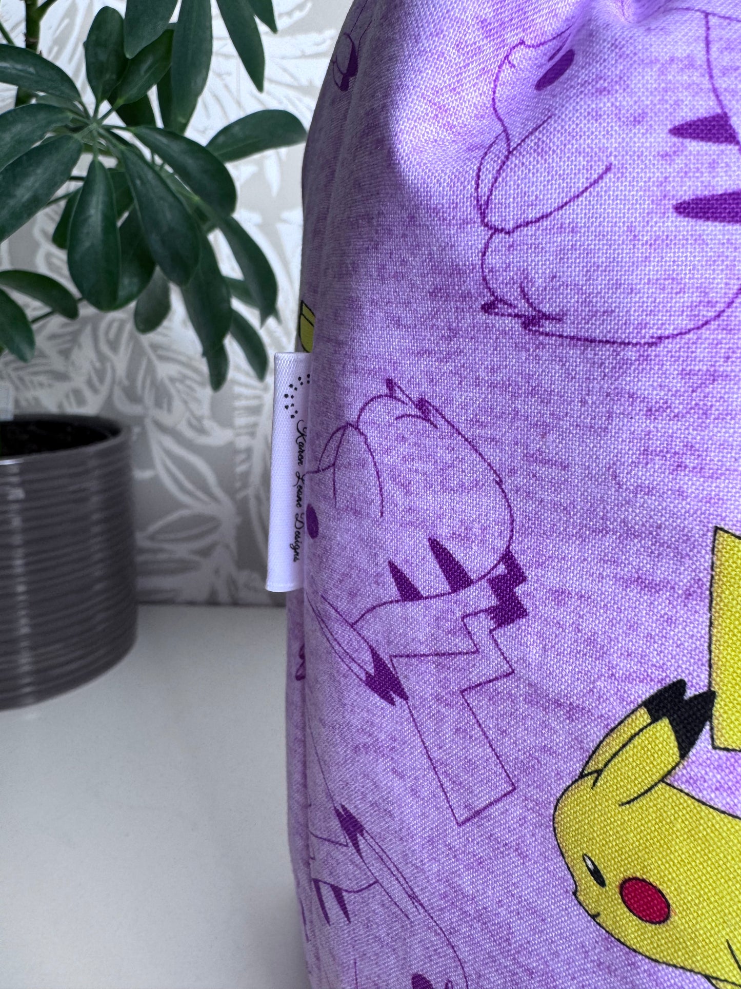 Purple Pikachu Lunch Bag