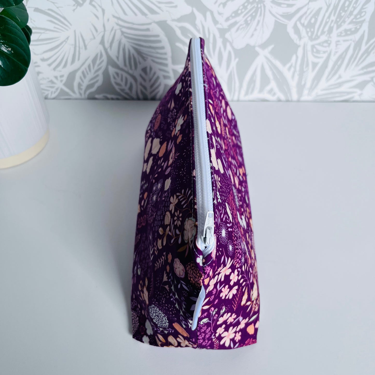 Floral Travel/Cosmetic Bag
