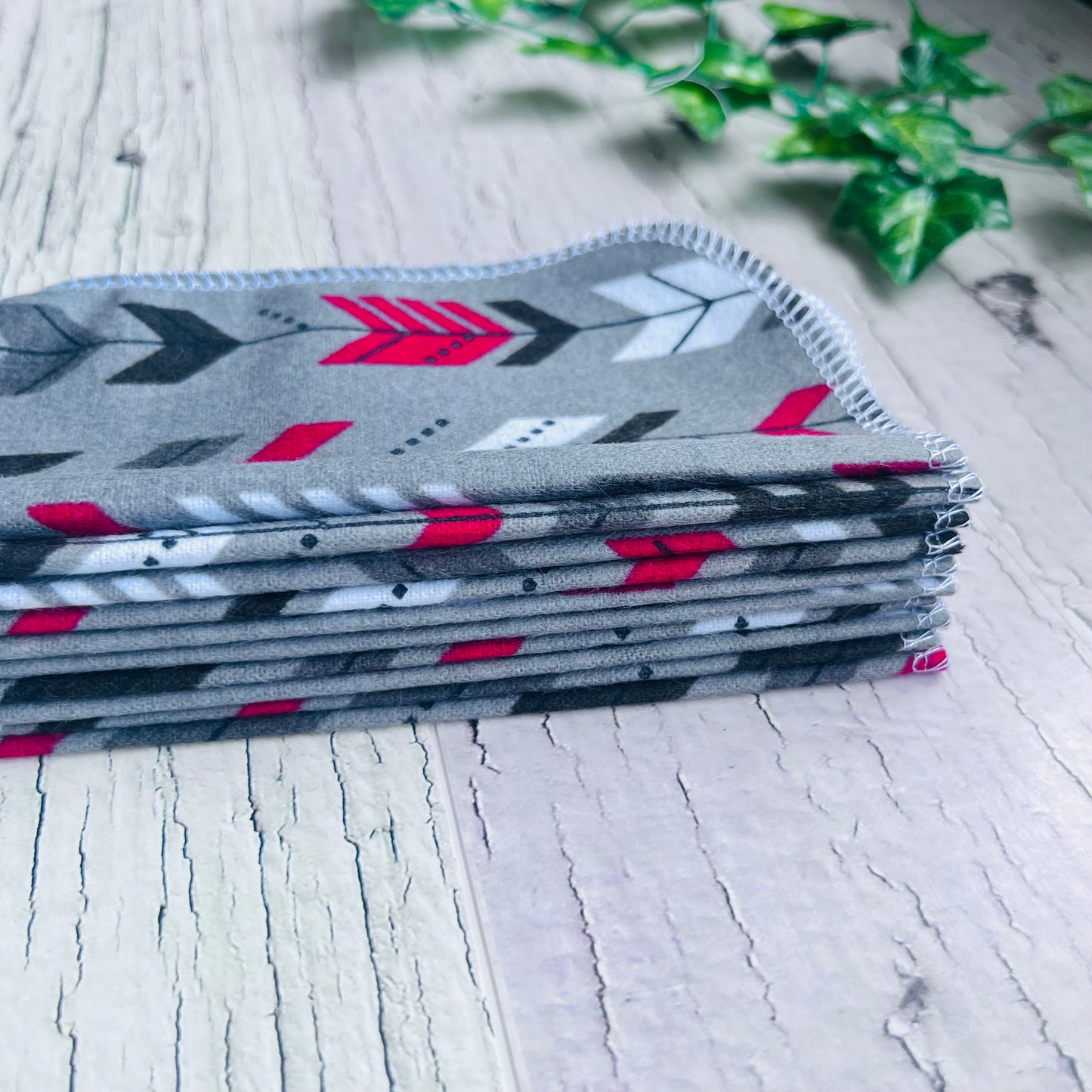 Grey Arrow Cloth Napkin