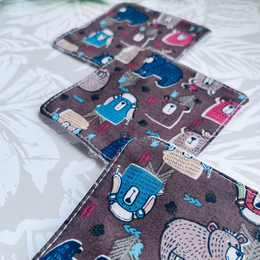 Brown Bear Face Wipes