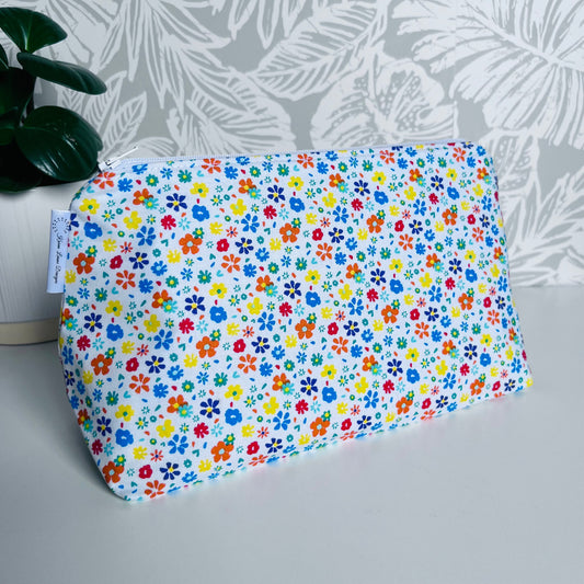 Mini Florals Travel/Cosmetic Bag