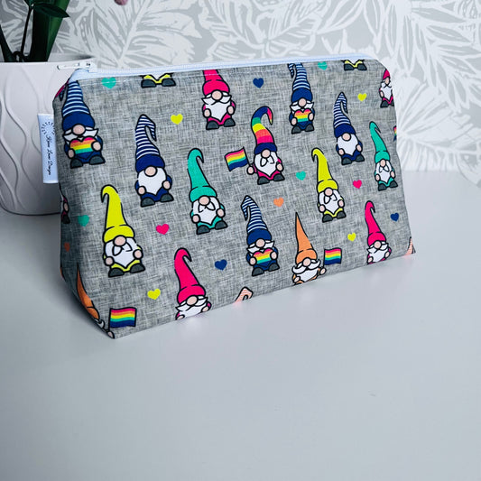 Pride Gnome Travel/Cosmetic Bag
