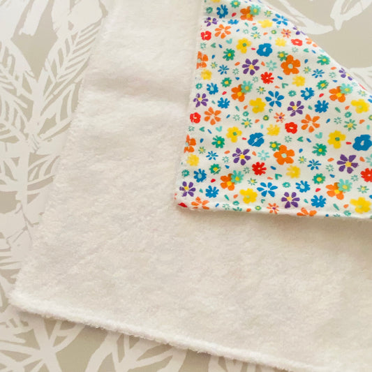 Mini Floral Wash Cloth