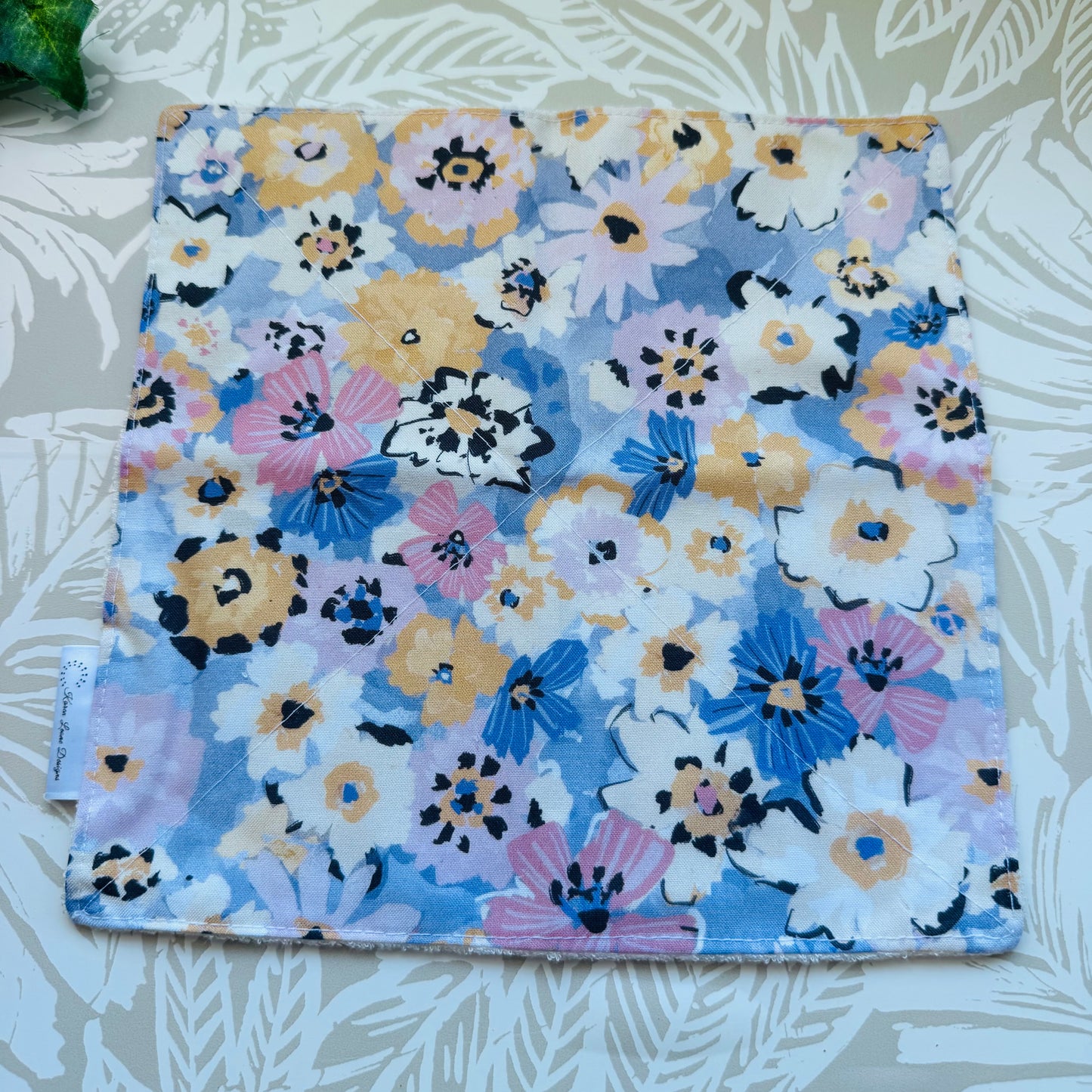 Floral Wash Cloth