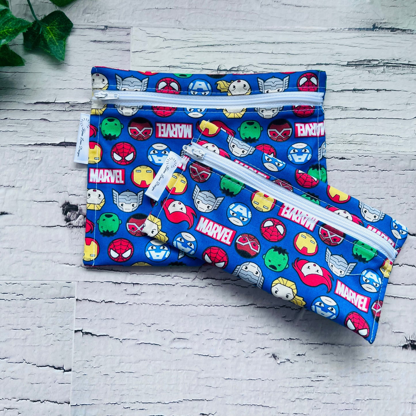 Marvel Heads Sandwich & Snack Bags