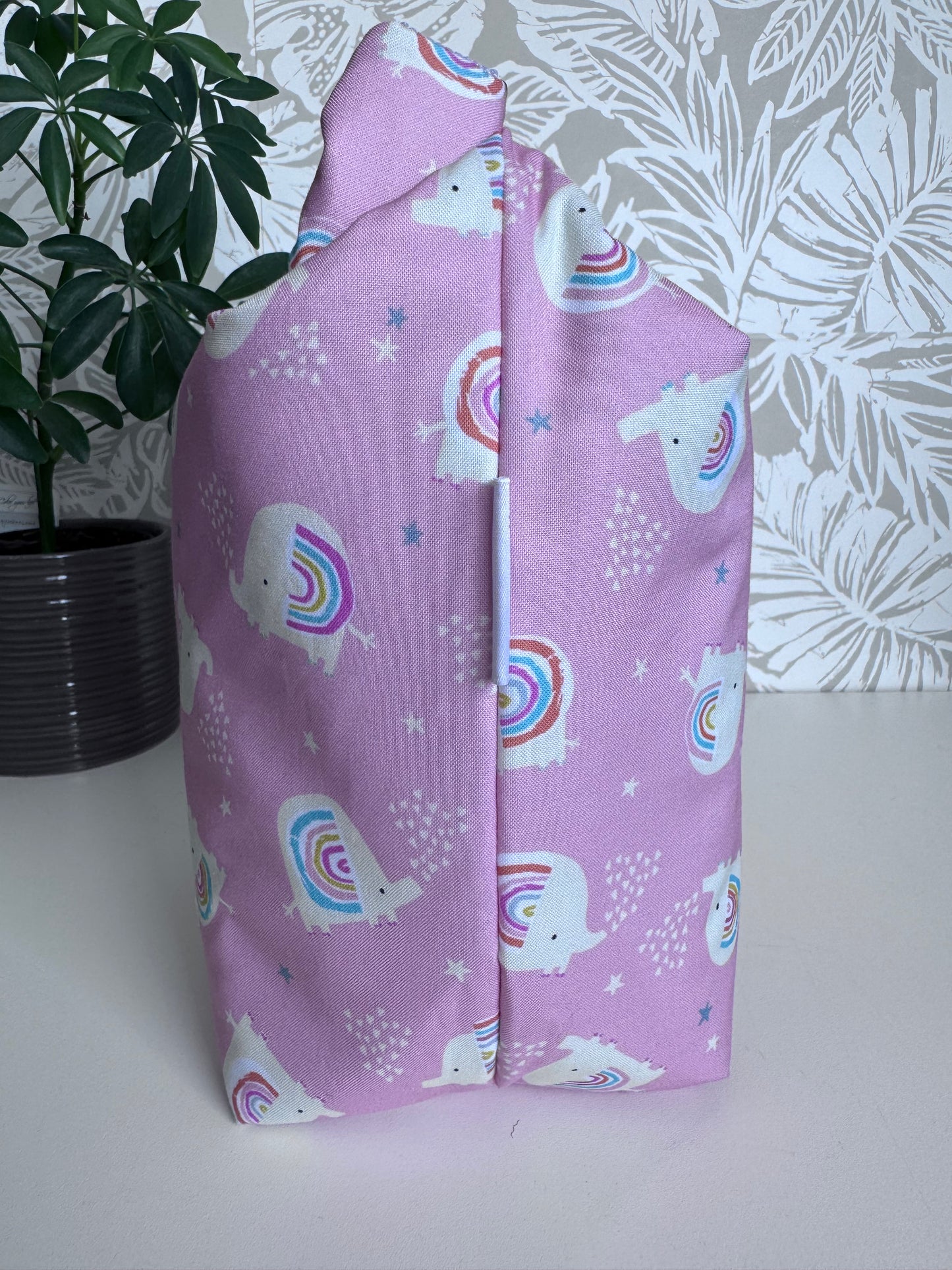 Pink Elephant Lunch Bag