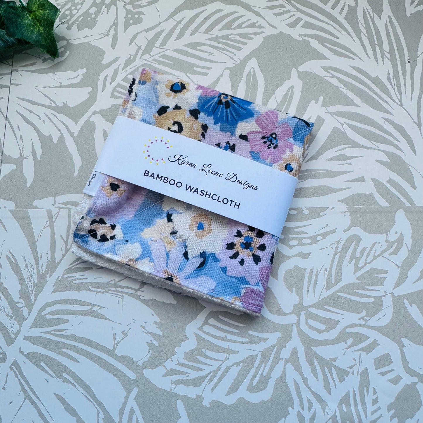 Floral Wash Cloth