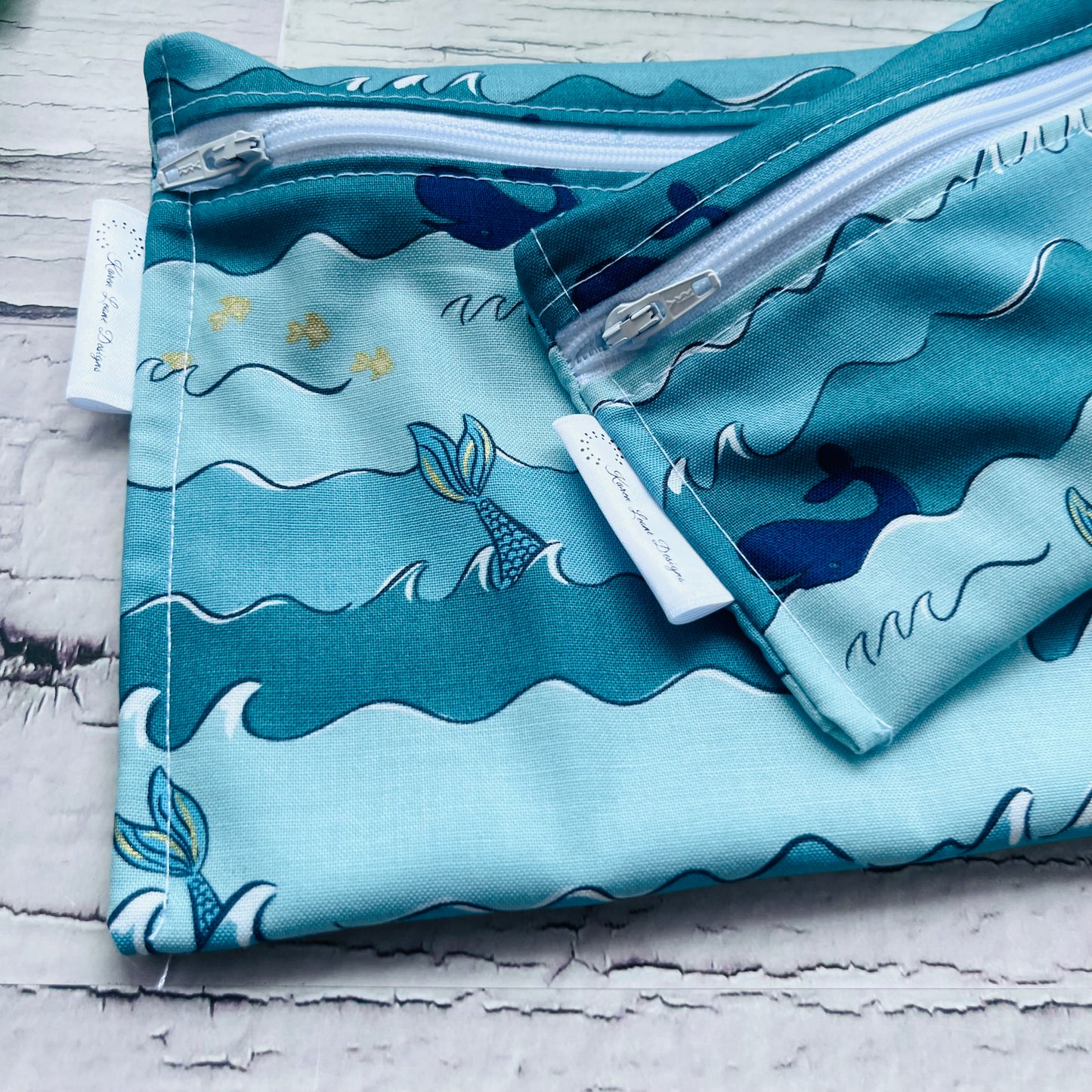 Whale Tail Sandwich & Snack Bags