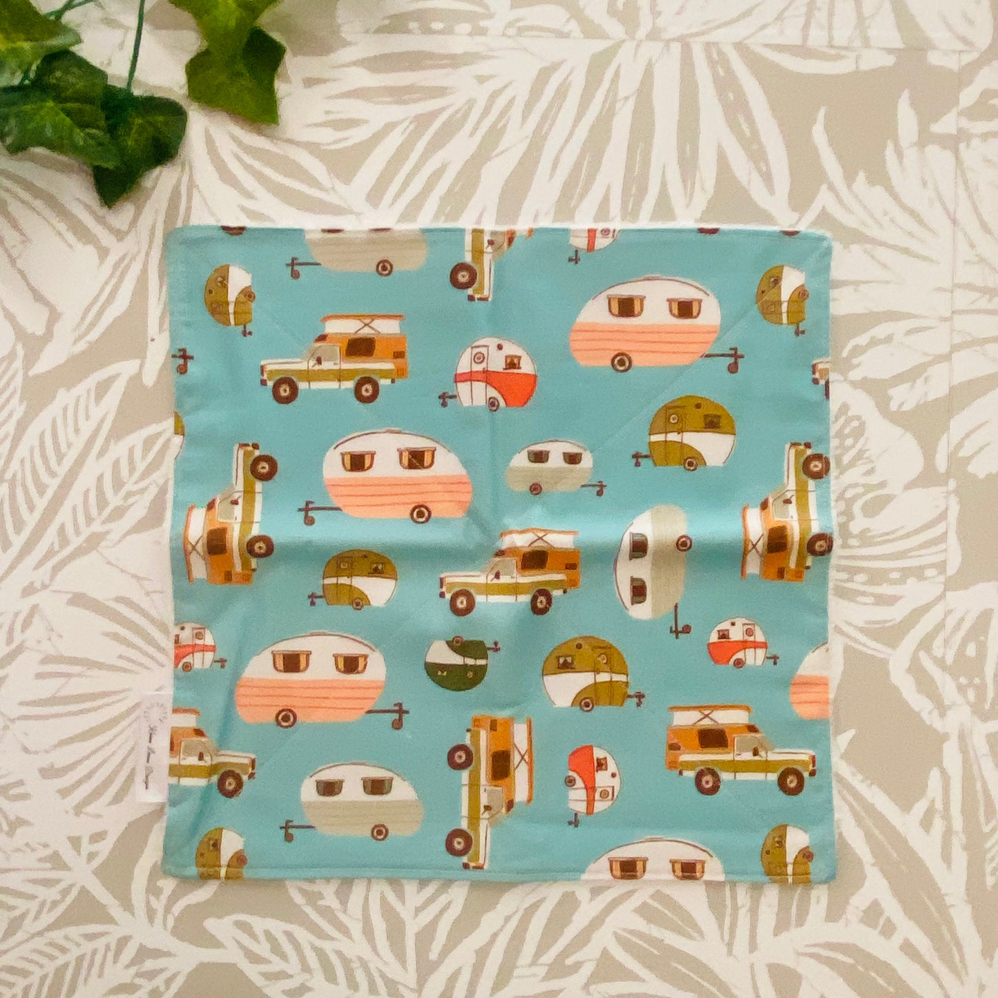 Retro Camper Wash Cloth