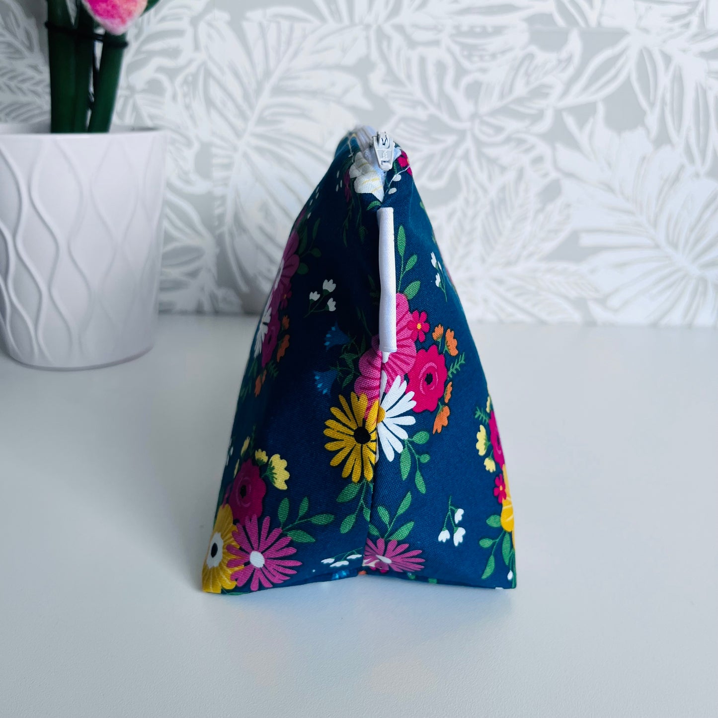 Floral Travel/Cosmetic Bag