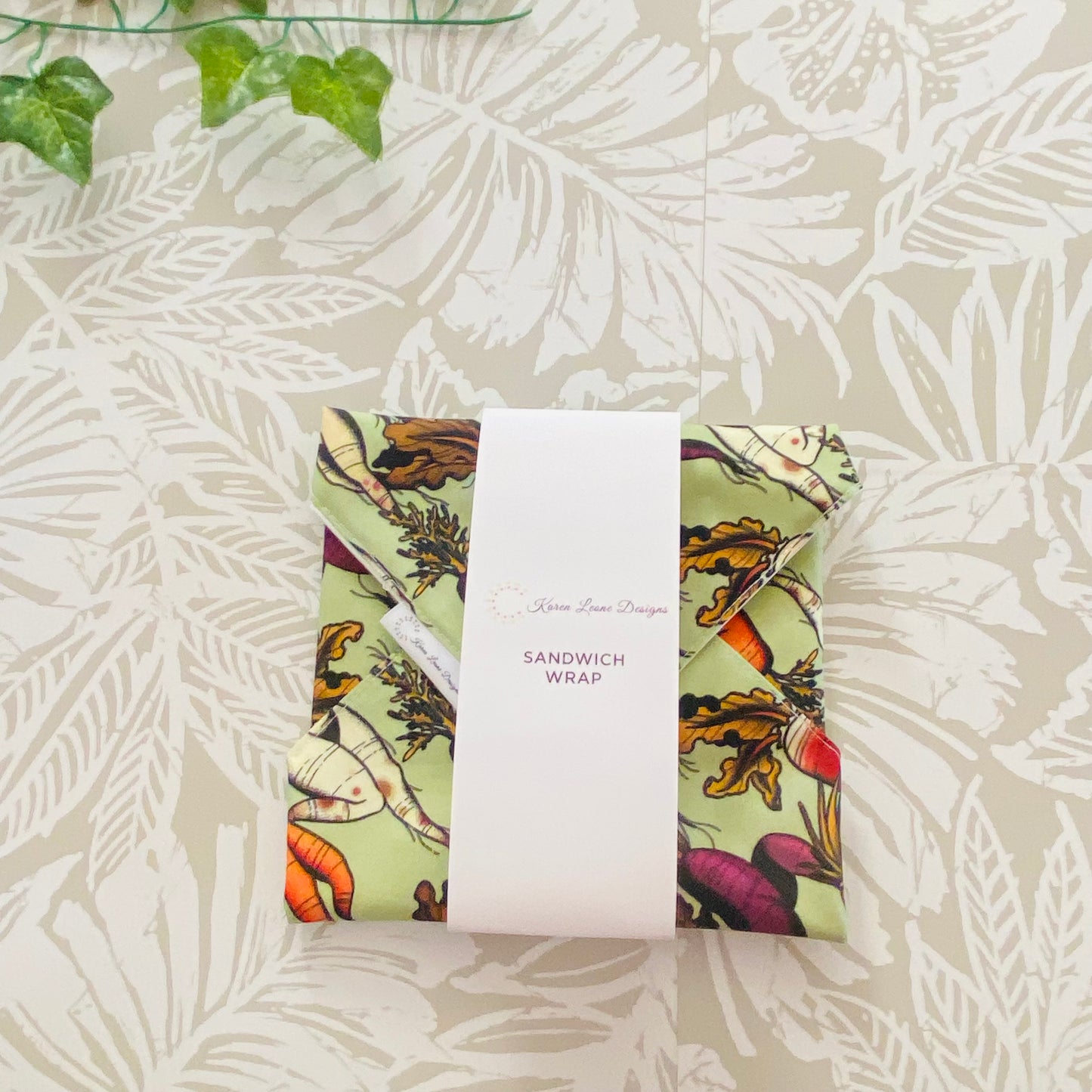 Green Veggie Legs Sandwich Wrap