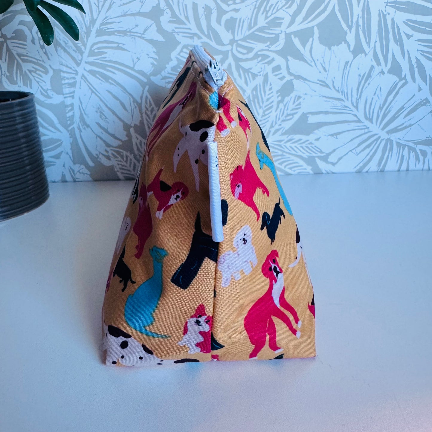 Orange Puppers Travel/Cosmetic Bag