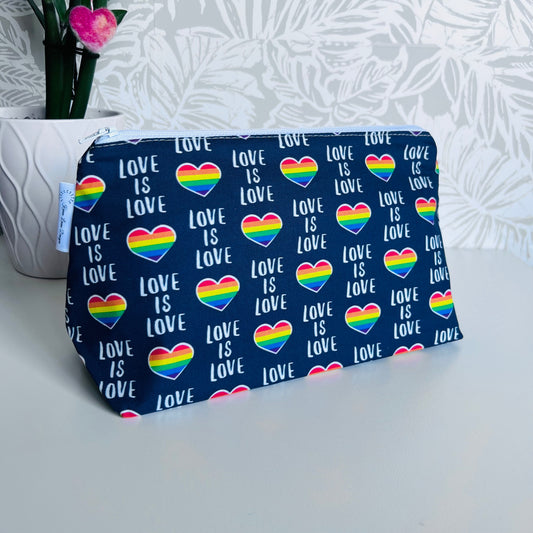 Love is Love Travel/Cosmetic Bag