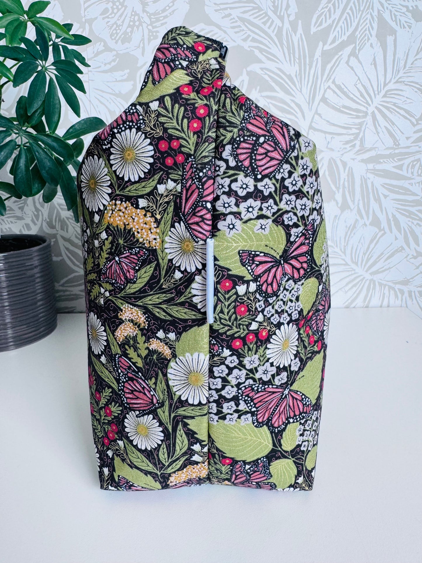 Floral Butterfly Lunch Bag