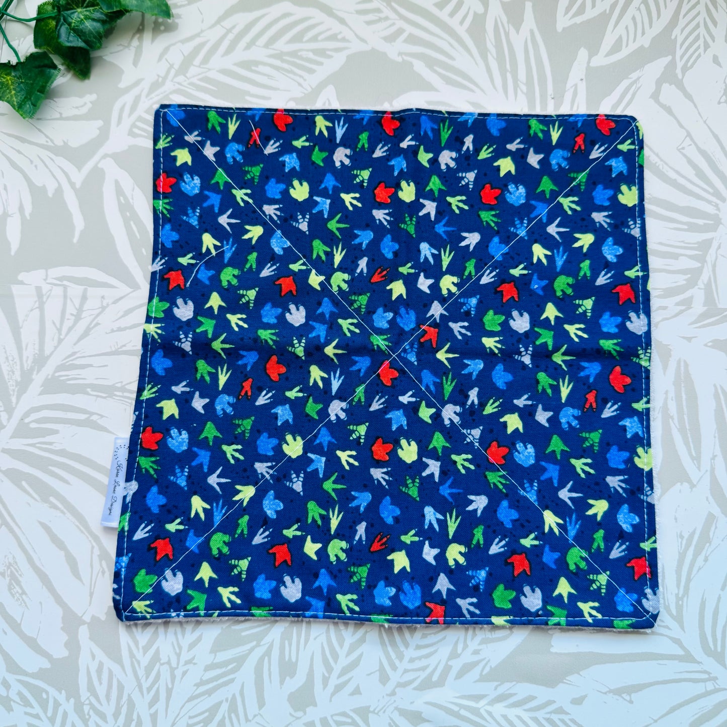 Dino Tracks Wash Cloth