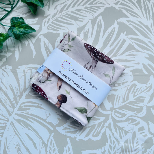 Mushroom Wash Cloth