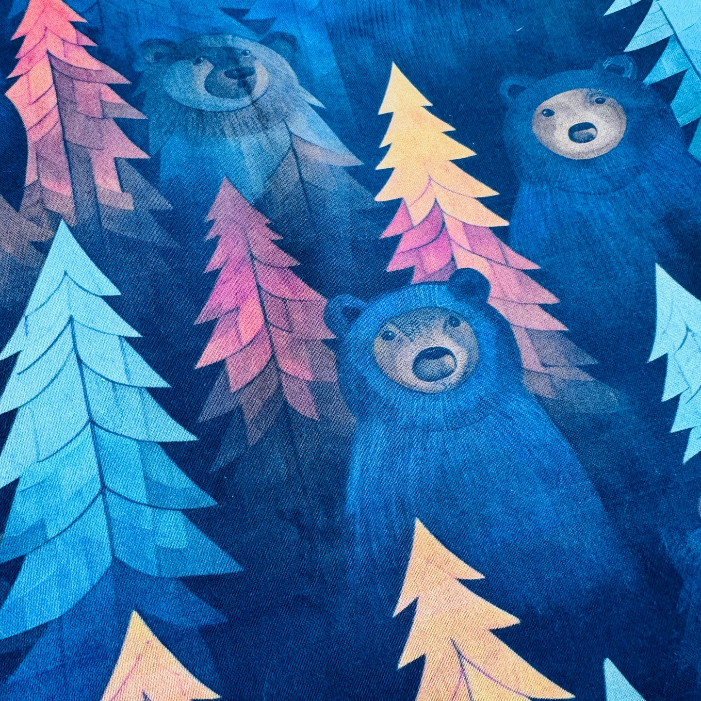 Bear in the Woods Market Tote