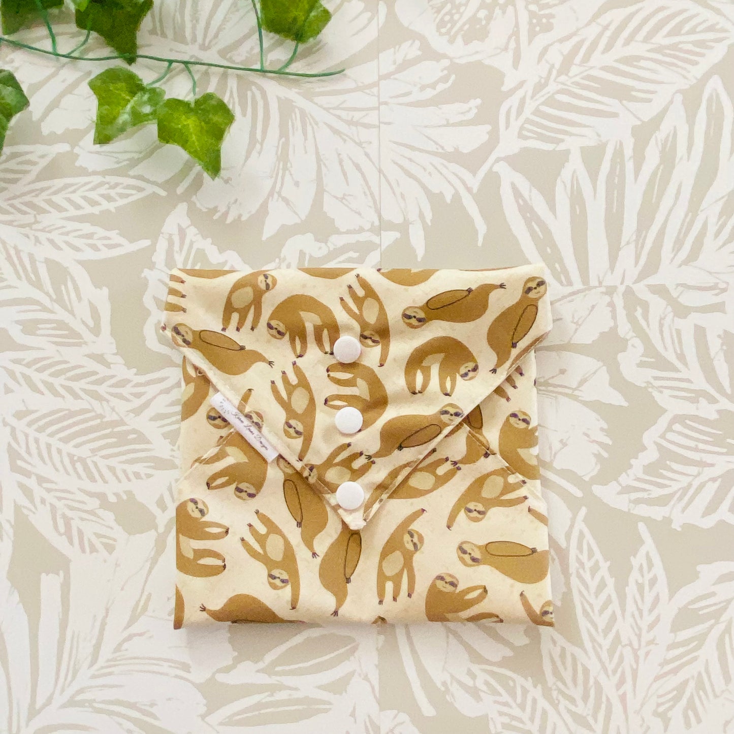 Brown Sloth Sandwich Wrap