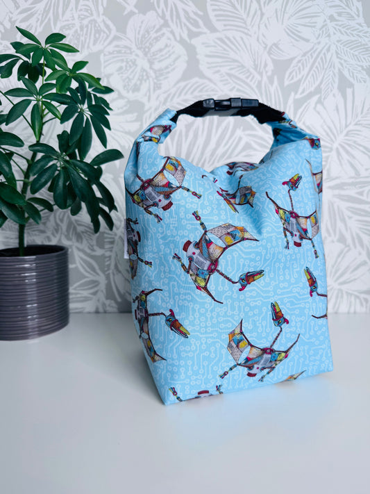 Mechanical Dragon Lunch Bag