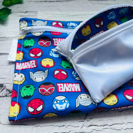 Marvel Heads Sandwich & Snack Bags