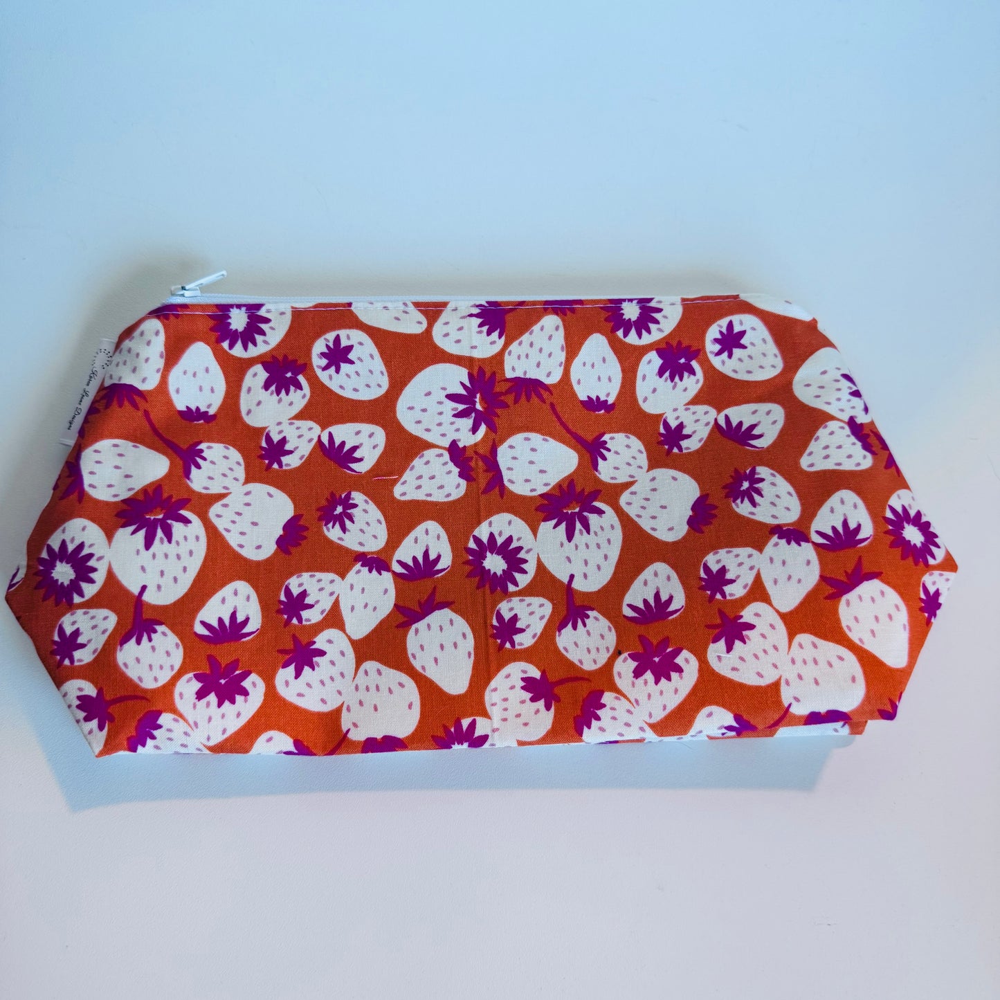 Orange Strawberry Travel/Cosmetic Bag
