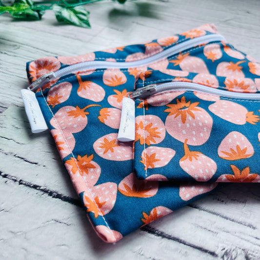 Strawberry Sandwich & Snack Bags