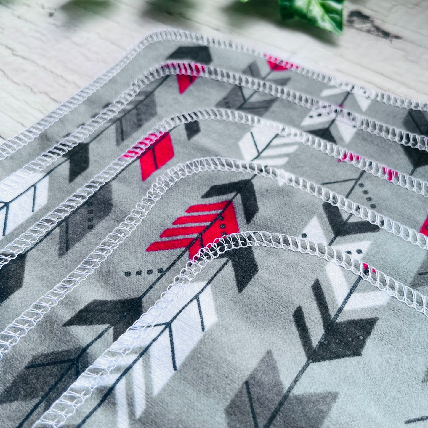Grey Arrow Cloth Napkin