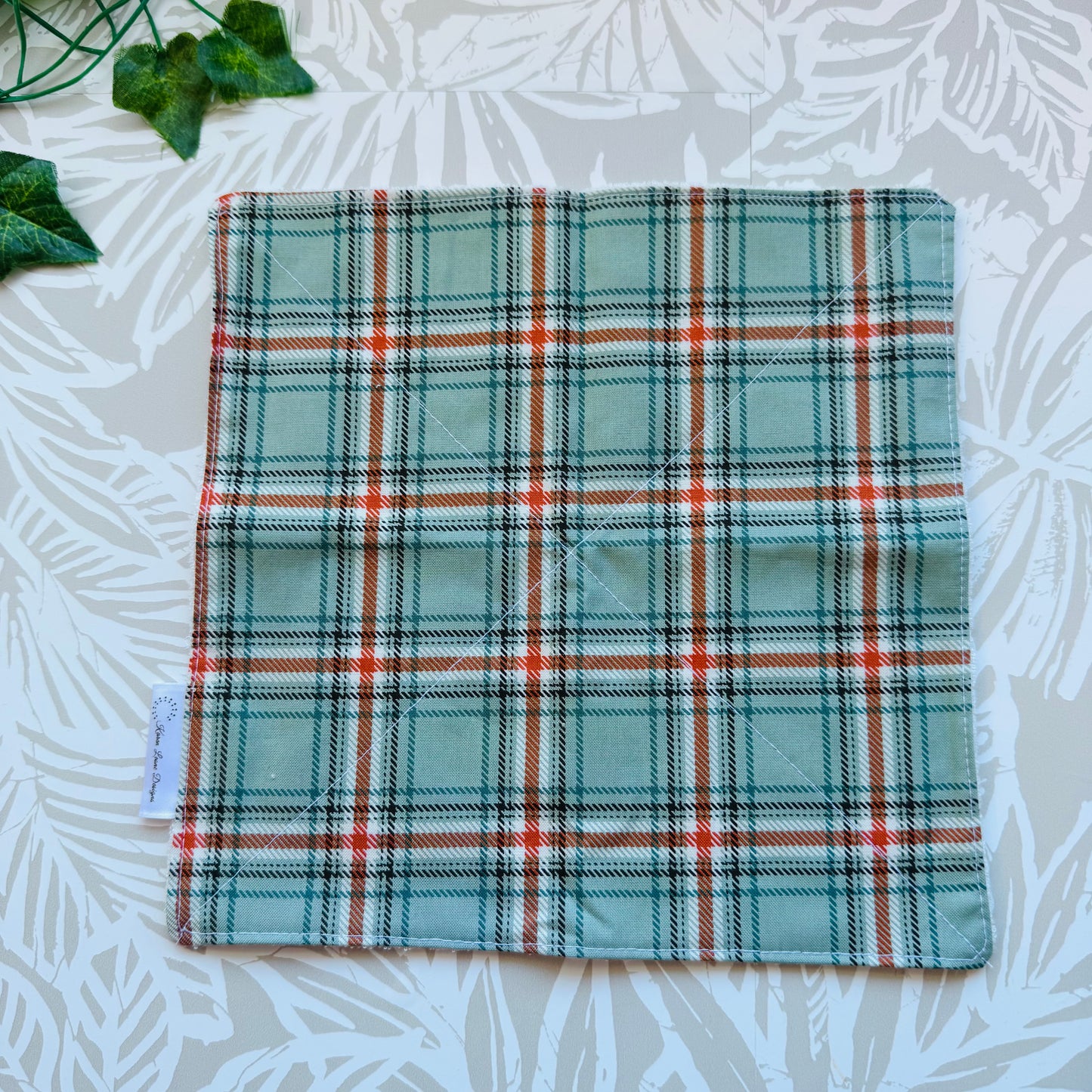 Plaid Wash Cloth