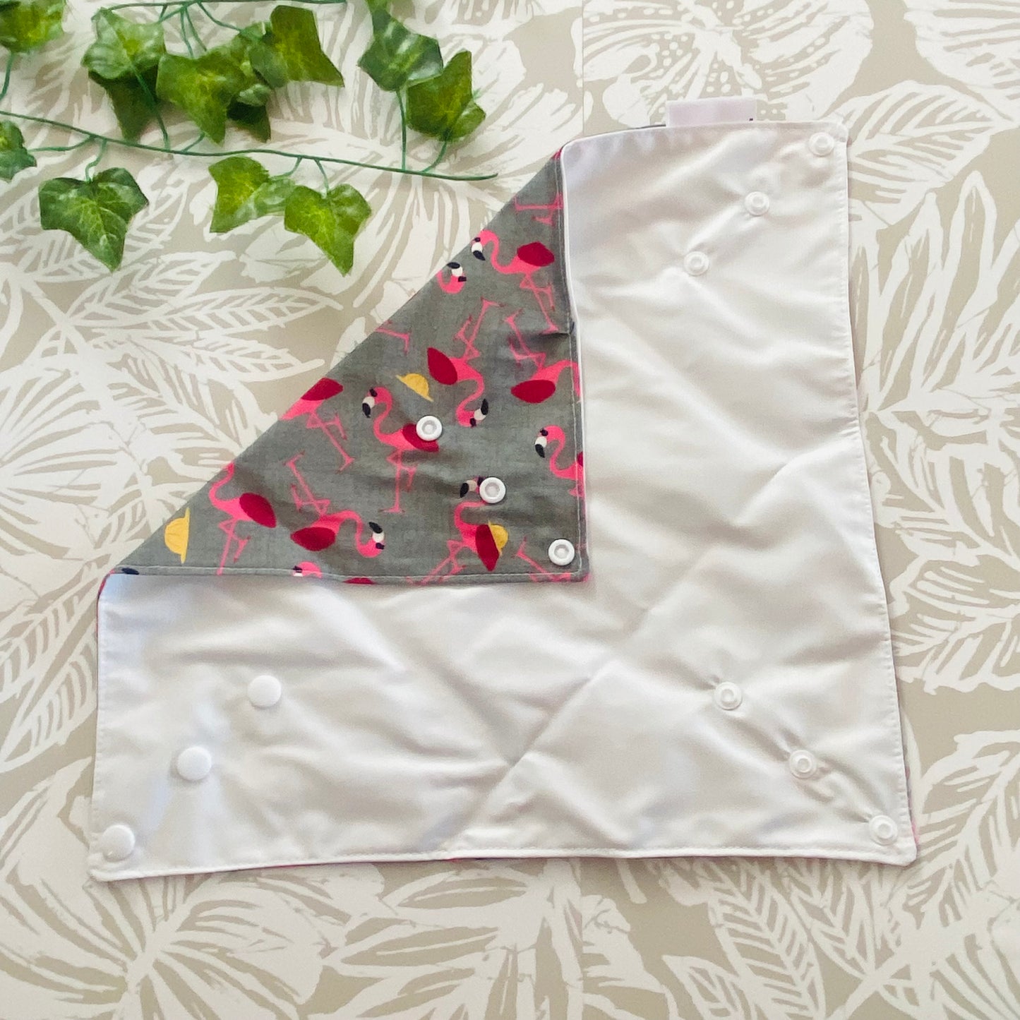 Construction Flamingo Sandwich Wrap