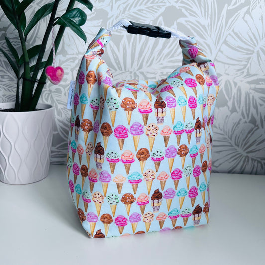 Ice Cream Cone Lunch Bag