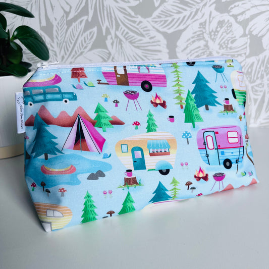 Retro Camper Travel/Cosmetic Bag