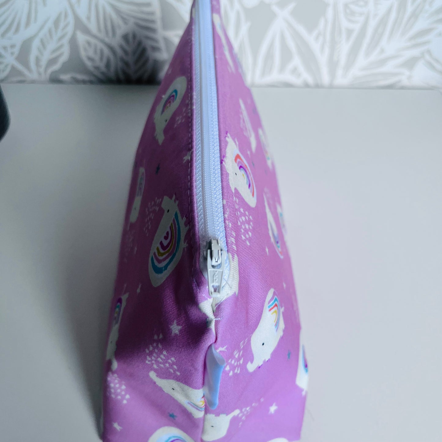 Pink Elephant Travel/Cosmetic Bag