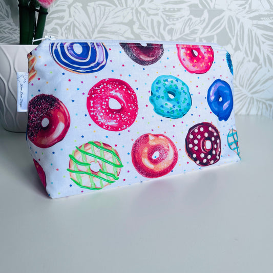 Large Donut Travel/Cosmetic Bag