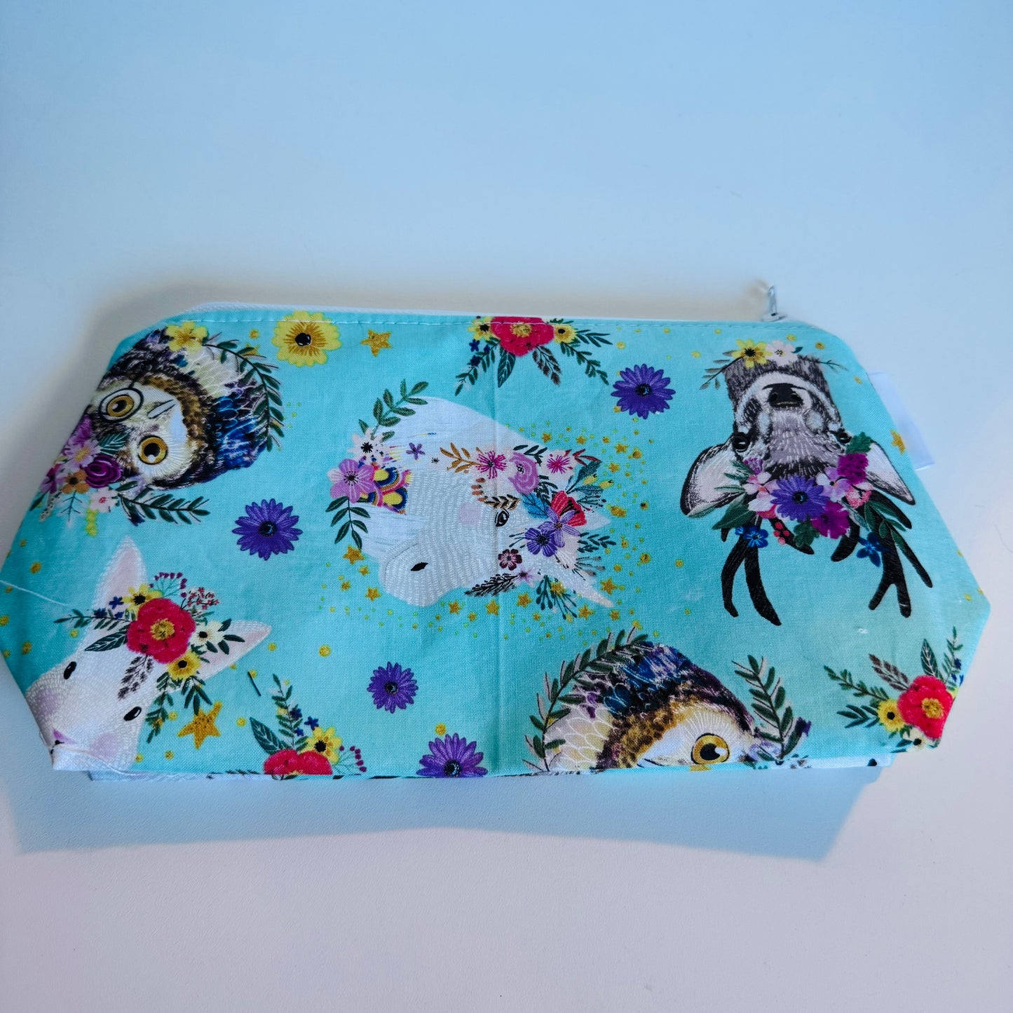 Woodland Creature Travel/Cosmetic Bag