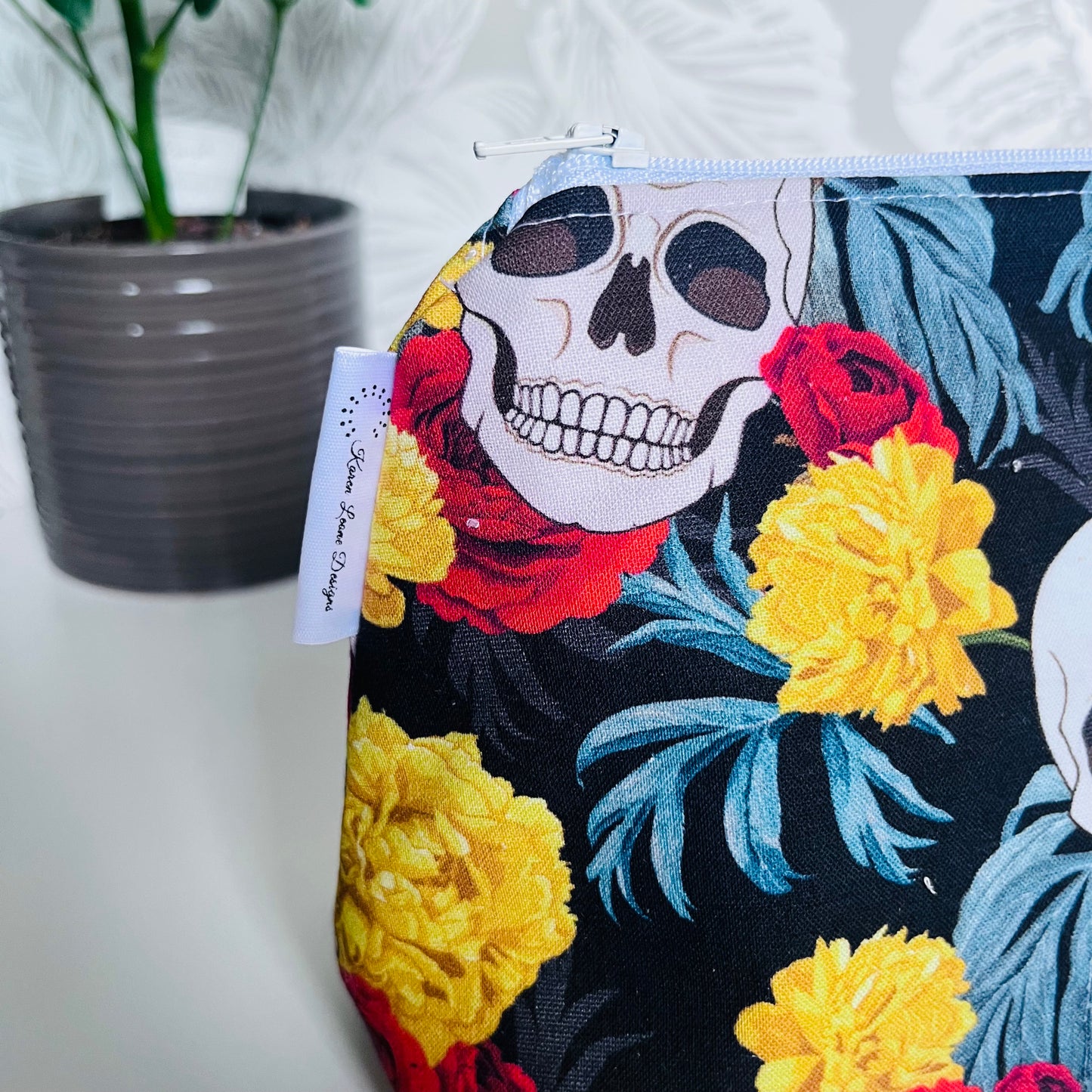 Skull Travel/Cosmetic Bag