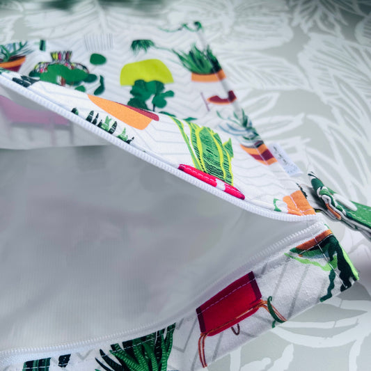 White Plant Wet Bag