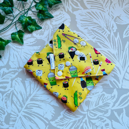 Yellow Sushi Sandwich Wrap