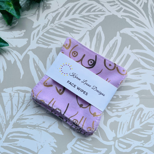Pink & Gold Face Wipes