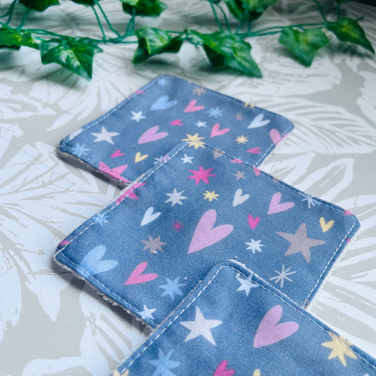 Stars & Hearts Face Wipes