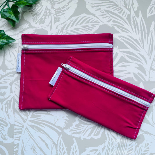 Red Sandwich & Snack Bags
