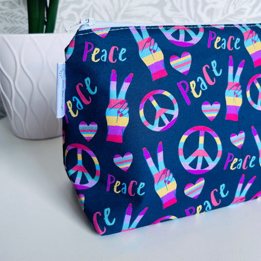 Peace Travel/Cosmetic Bag