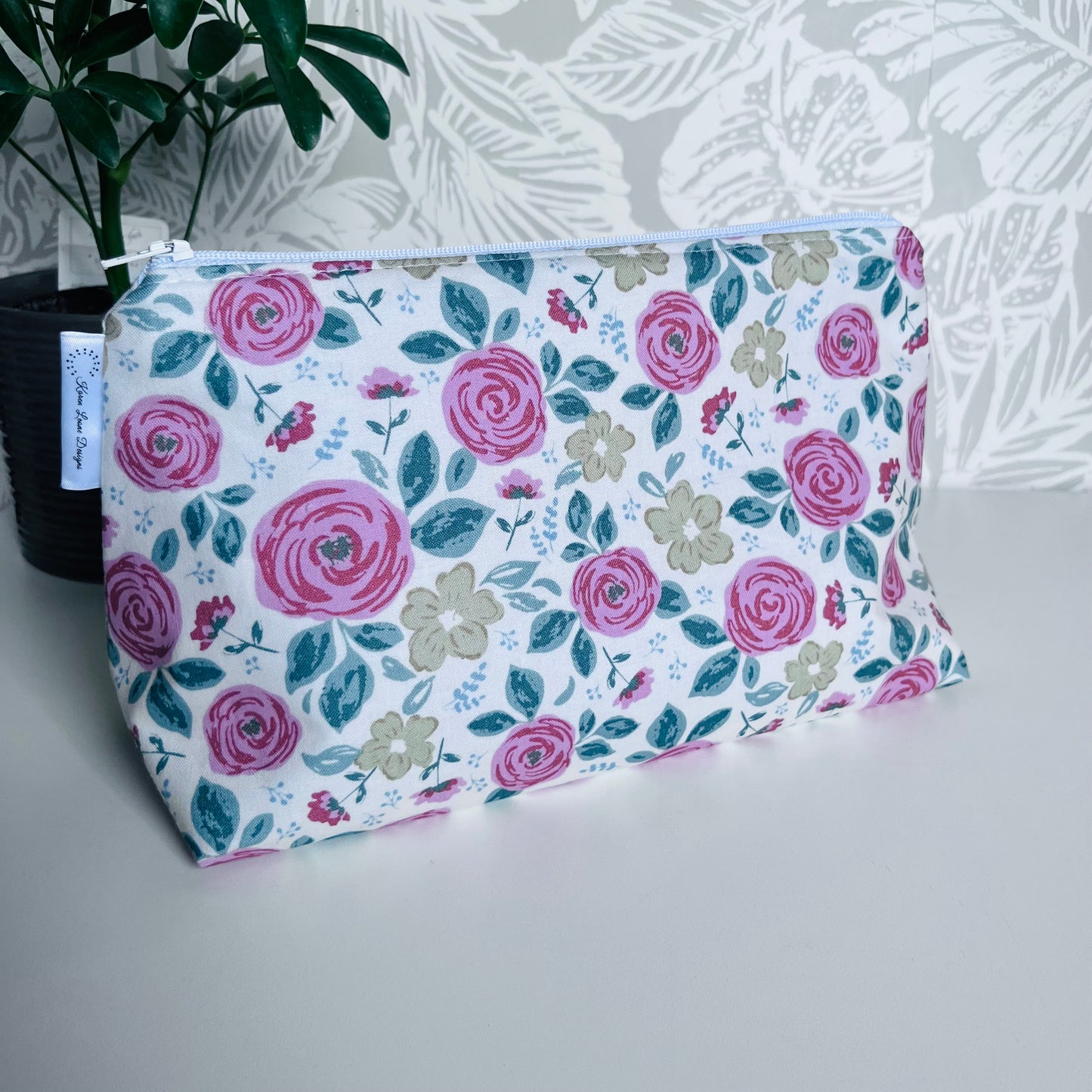 Floral Travel/Cosmetic Bag
