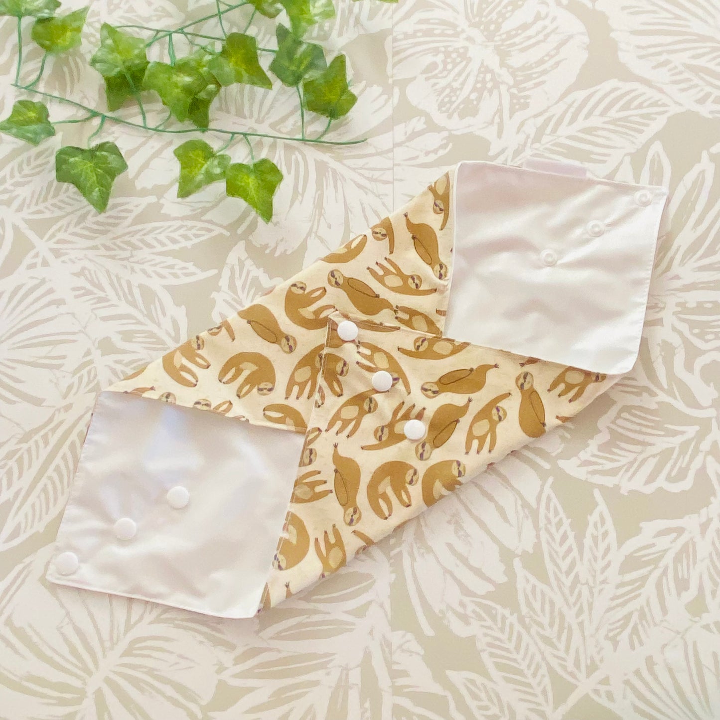 Brown Sloth Sandwich Wrap