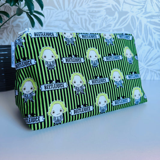 Beetle Juice Travel/Cosmetic Bag