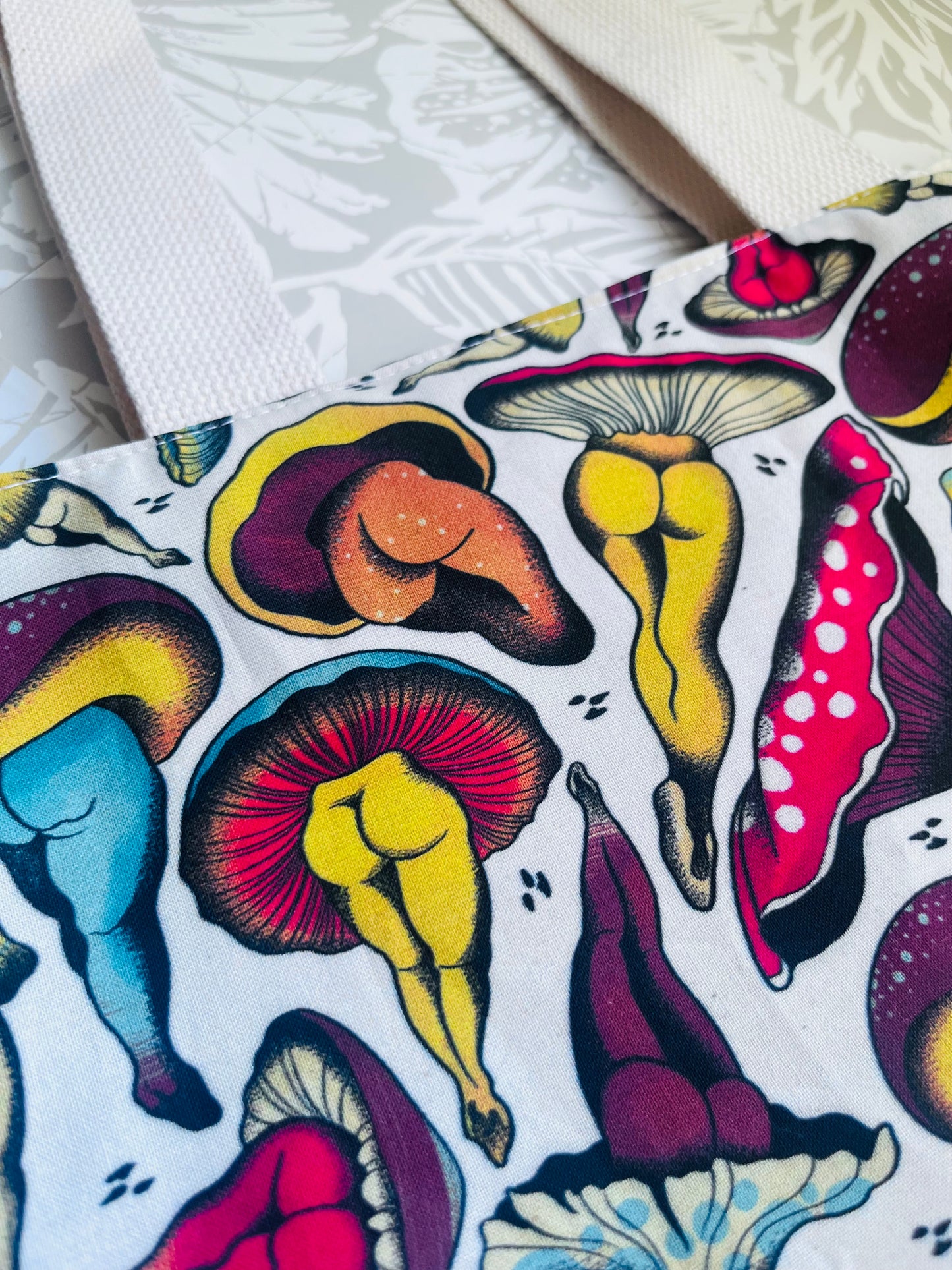Mushroom Bum Market Tote