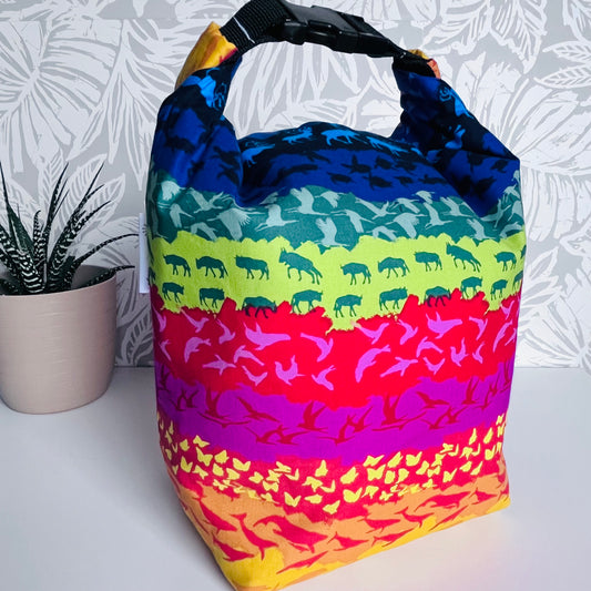Multicoloured Animal Lunch Bag
