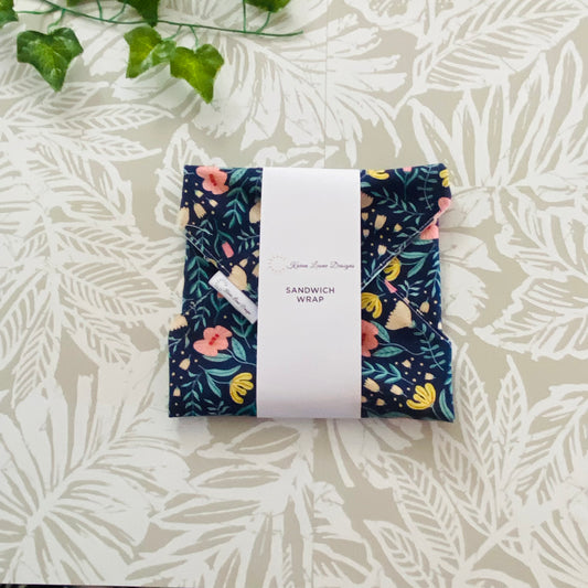 Floral Sandwich Wrap