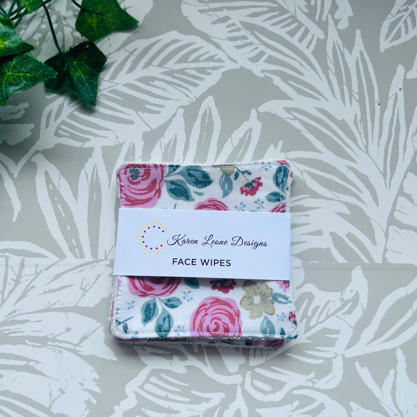 Floral Face Wipe